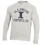 Illinois Fighting Illini Men's Champion Triumph Reglan Gray Crew