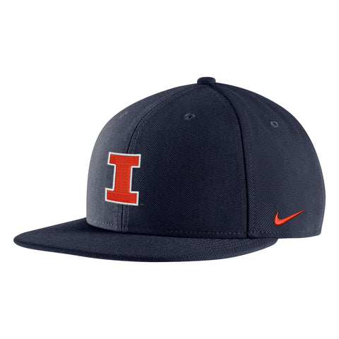 Illinois Fighting Illini Nike Block I Snapback Navy Hat