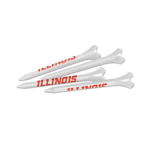 Illinois Fighting Illini Golf Tee 40 Pack
