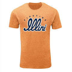 Illinois Fighting Illini Triblend Script T-Shirt