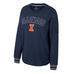 Illinois Fighting Illini Women's Lovely Long-Sleeve T-Shirt