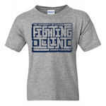Illinois Fighting Illini Youth Sketch Graphic Grey T-Shirt