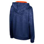 Illinois Fighting Illini Youth Textured Navy Hoodie