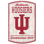 Indiana Hoosiers 11" x 17" Establishment Sign