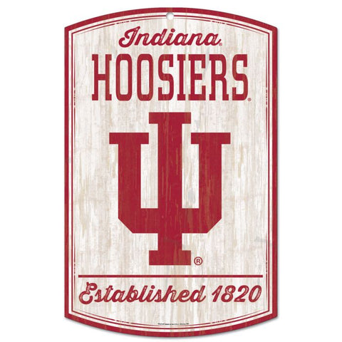 Indiana Hoosiers 11" x 17" Establishment Sign