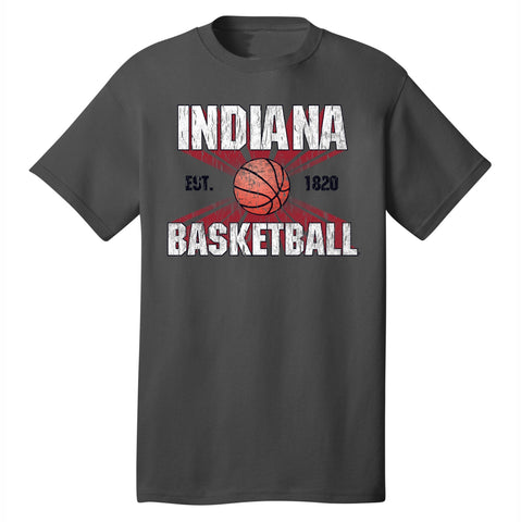 Indiana Hoosiers 3D Basketball T-Shirt