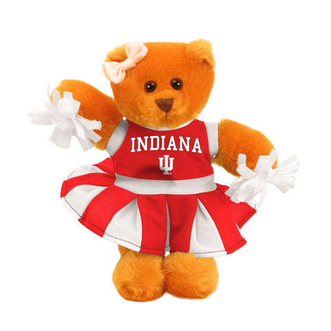 Indiana Hoosiers 8" Cheerleader Bear