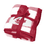 Indiana Hoosiers Buffalo Check Frosty Blanket