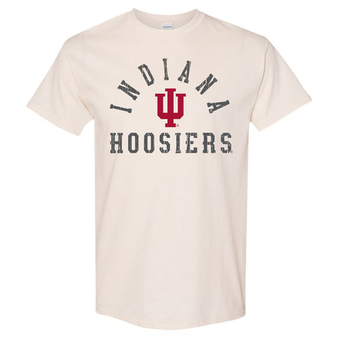 Indiana Hoosiers Cream Arch Tee