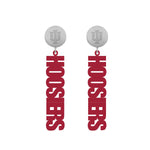 Indiana Hoosiers Dangle Earrings