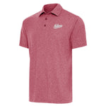 Indiana Hoosiers Heathered Cardinal Par 3 Polo