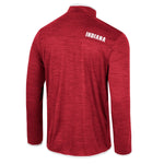 Indiana Hoosiers Men's Trident 1/4 Zip Wind T-Shirt