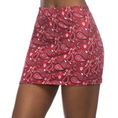 Indiana Hoosiers Paisley Mini Skirt