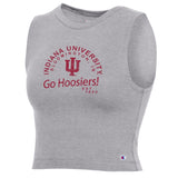 Indiana Hoosiers Women's Champion Arched Crop T-Shirt