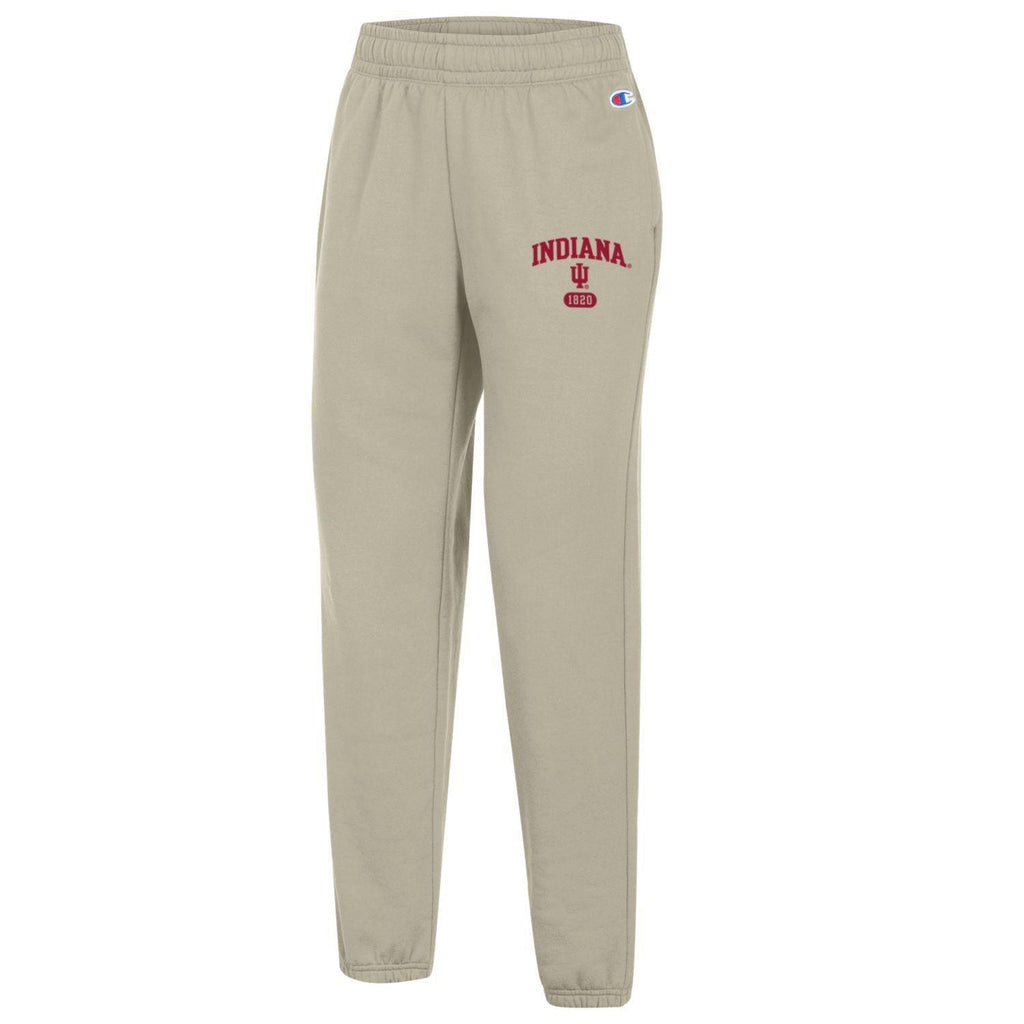 Indiana Hoosiers Women's Champion Grey Fleece Pants