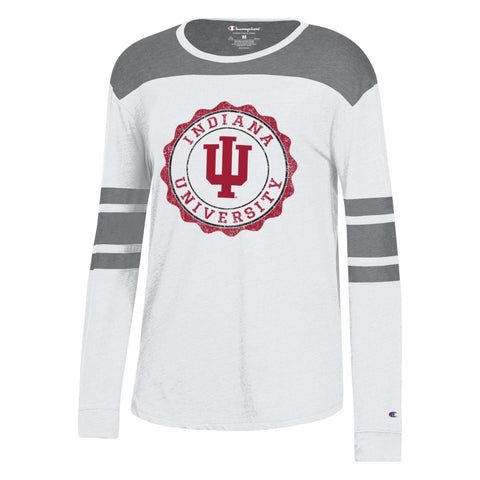 Indiana Hoosiers Women's Champion Jersey Long-Sleeve T-Shirt