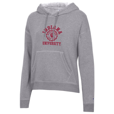 Indiana Hoosiers Women's Champion Triumph Seal Hoodie