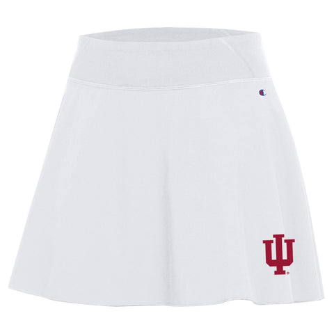 Indiana Hoosiers Women's Champion White Fan Skirt