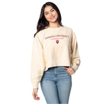 Indiana Hoosiers Women's Chicka-D Corded Boxy Pullover