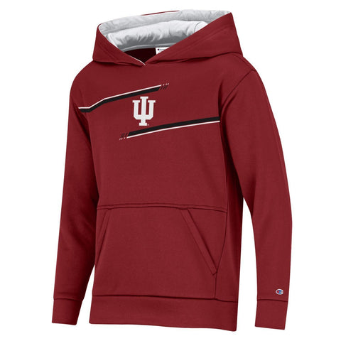 Indiana Hoosiers Youth Recycled Fleece Hoodie