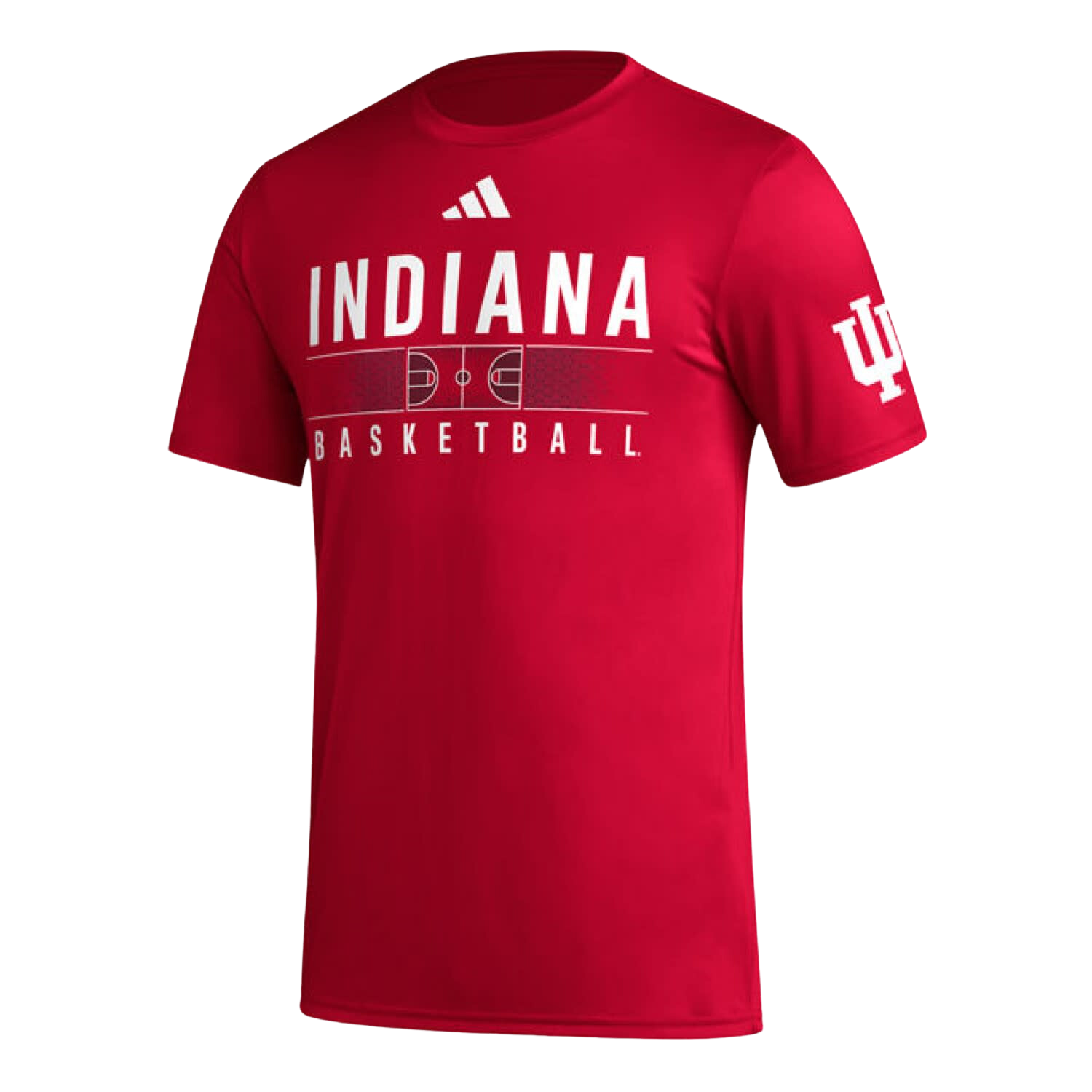 Indiana Hoosiers Men s Adidas Basketball Pregame T Shirt