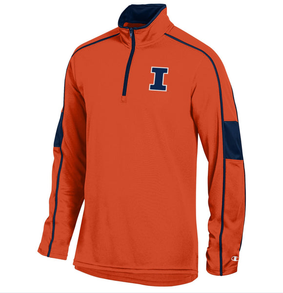 Illinois Fighting Illini Champion Orange Lightweight Quarter-Zip