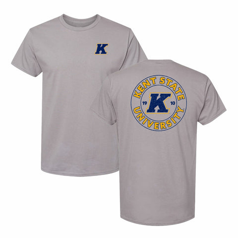 KSU Golden Flashes Distressed Circle T-Shirt