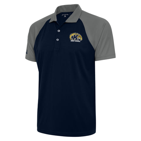 KSU Golden Flashes Men's Antigua Nova Polo