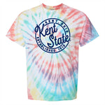 KSU Golden Flashes Multi-Color Tie Dye Circle T-Shirt
