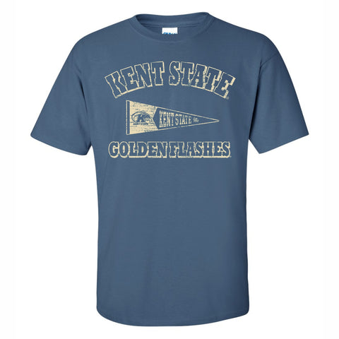 KSU Golden Flashes Vintage Distressed Pennant T-Shirt