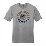 KSU Golden Flashes Vintage Football Helmet Circle T-Shirt