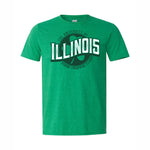 Illinois Fighting Illini Men's Shamrock Short-Sleeve T-Shirt