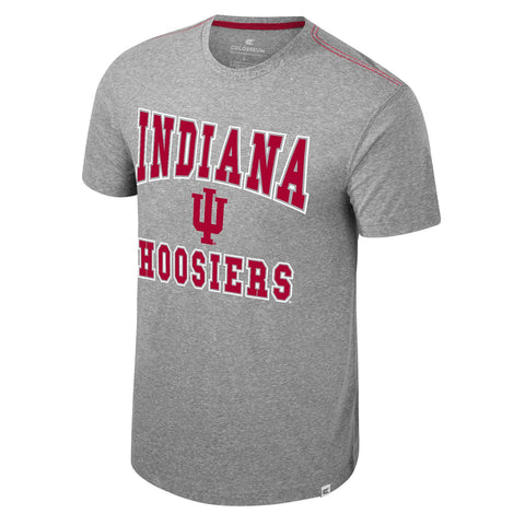 Indiana Hoosiers Heather Grey Short-Sleeve T-Shirt