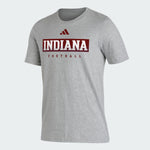 Indiana Hoosiers Men's Adidas House Football T-Shirt