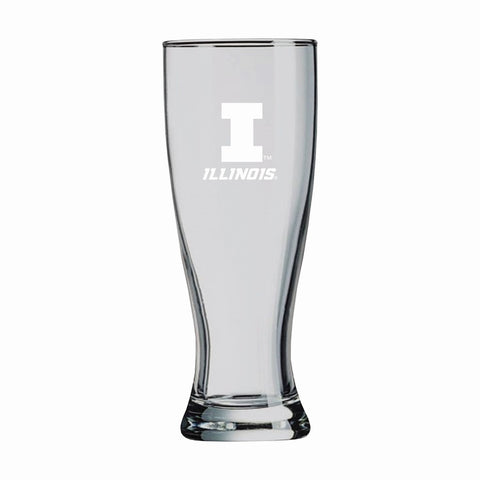 Illinois Fighting Illini 20oz Pilsner Glass