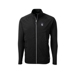 Northwestern Wildcats Men's Cutter & Buck Adapt Eco Knit Hybrid Recycled Full Zip Jacket