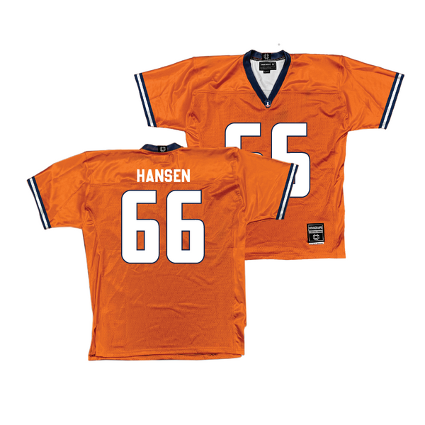 Illinois Fighting Illini NIL Football Jersey Brandon Hansen #66