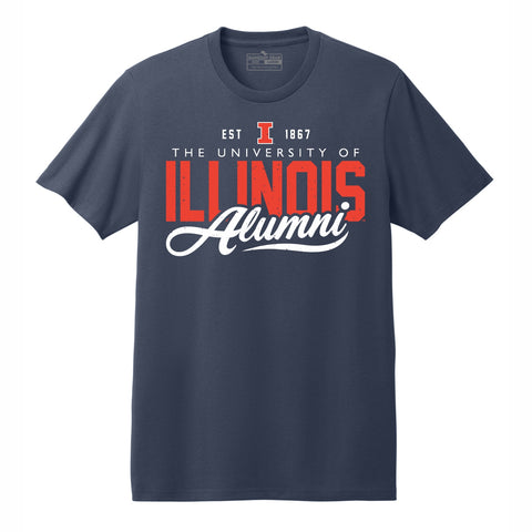 Illinois Fighting Illini Alumni Script T-Shirt