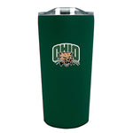 Ohio Bobcats 18oz Stainless Green Attack Cat Tumbler