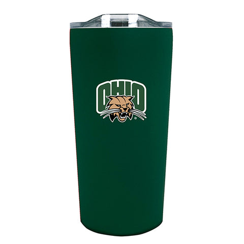 Ohio Bobcats 18oz Stainless Green Attack Cat Tumbler