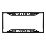 OHIO BOBCATS CARBON LICENSE PLATE FRAME