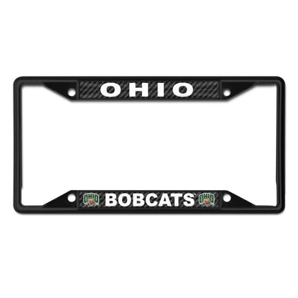 Ohio Bobcats Carbon License Plate Frame