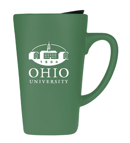 Ohio Bobcats Landmark Green Ceramic Mug