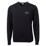 Ohio Bobcats Men's Cutter & Buck Lakemont Tri-Blend V-Neck Pullover Sweater