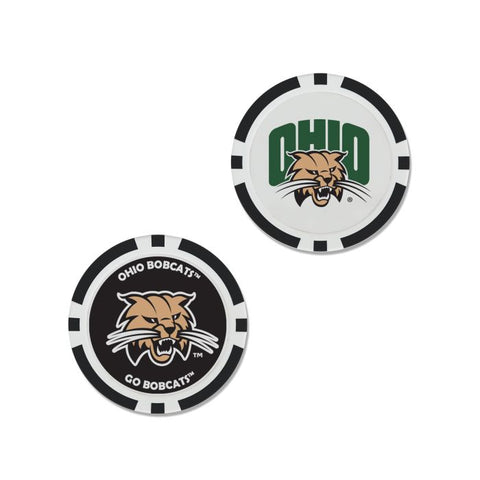 Ohio Bobcats Poker Chip Ball Marker