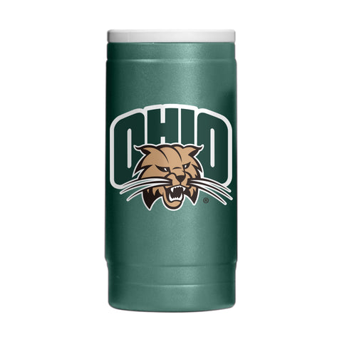 Ohio Bobcats Powdercoat Green Slim Coolie