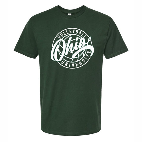 Ohio Bobcats Volleyball Circle T-Shirt