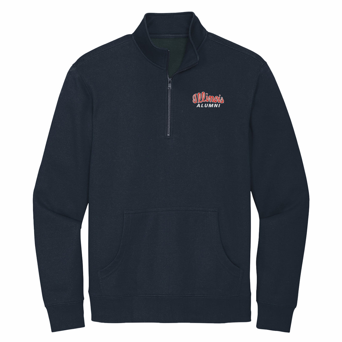 Illinois Fighting Illini Alumni Script Quarter-Zip – Gameday Spirit ...