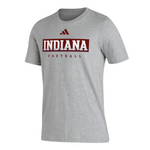 Indiana Hoosiers Men's Adidas House Football T-Shirt