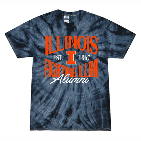 Illinois Fighting Illini Alumni Tie Dye T-Shirt